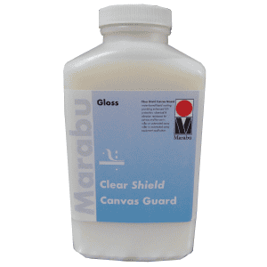 CLEARSHIELD LIQUID AND SPRAY CANVAS GUARD GLOSS 1L